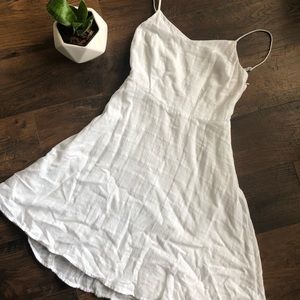 White Skater Dress